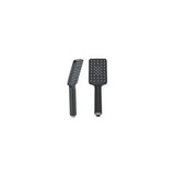 IMEX NEWYORK MDN009/NG Chuveiro de mão com 3 tipos de jato em ABS com acabamento preto mate