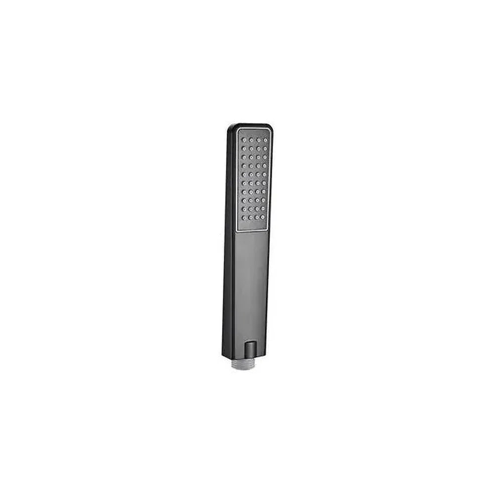 Teleducha rectangular de diseño ergonómico fabricado en ABS con un acabado negro de Imex Imex