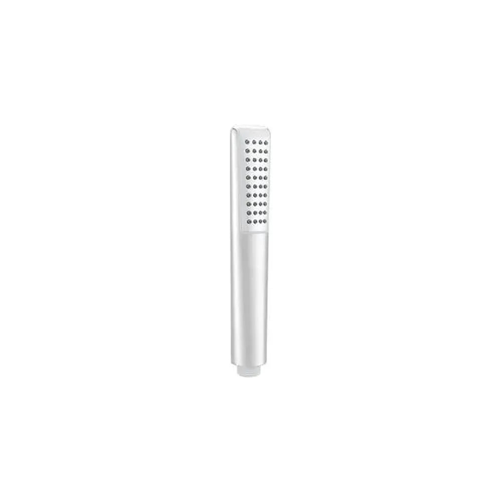 Teleducha redonda de diseño ergonómico fabricado en ABS con un acabado blanco mate de Imex Imex