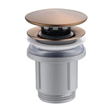 Valvola click-clack in PVC oro rosa spazzolato Imex