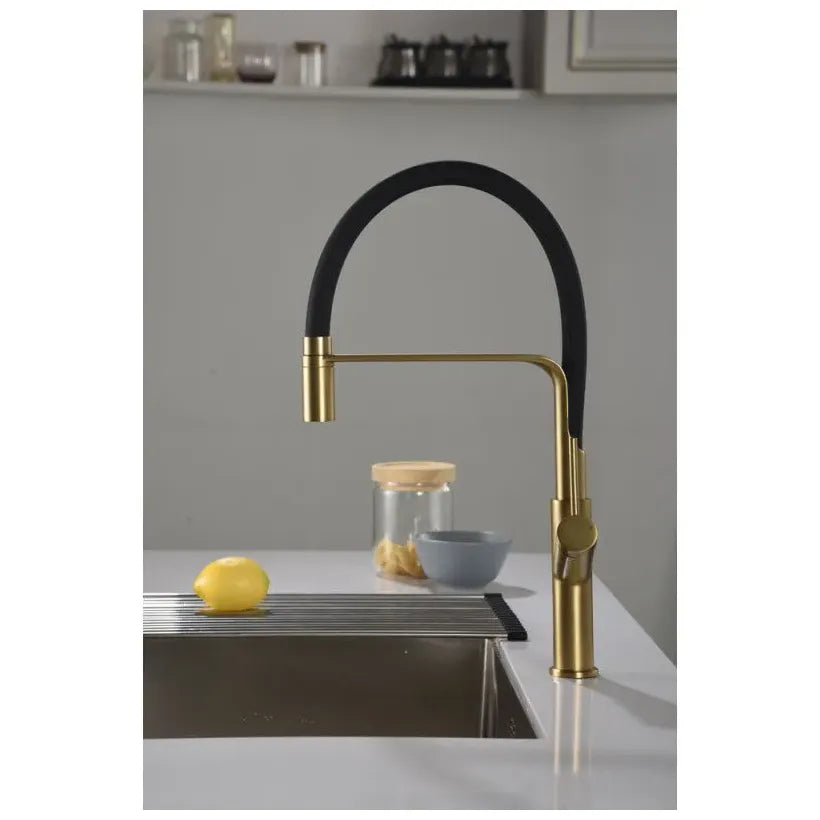 imex_sena_gce022_oc_grifo_de_cocina_monomando_de_cano_flexible_con_acabado_negro_mate_y_oro_cepillado_sena_2