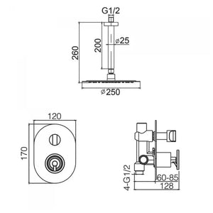 imex_olimpo_gtv038_oc_conjunto_de_ducha_monomando_empotrado_con_rociador_a_techo_acabado_oro_cepillado_vesubio_2