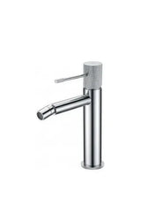 Grifo monomando para bidé fabricado en latón con un cartucho cerámico de 35 mm Line de Imex