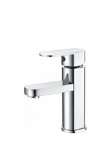 Grifo monomando cromado para lavabo con rótula orientable 14,5x18,5 cm Liverpool de Imex