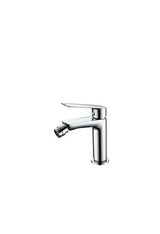 Grifo monomando para bidé con una rótula orientable de acabado cromado Luxor de Imex