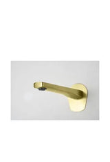 Grifo monomando empotrado para lavabo hecho de latón con acabado oro cepillado Delos de Imex