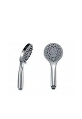 Handheld shower head with 2 spray settings in ABS with chrome finish, ORLANDO Imex
