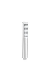 Teleducha redonda de diseño ergonómico fabricado en ABS con un acabado blanco mate de Imex