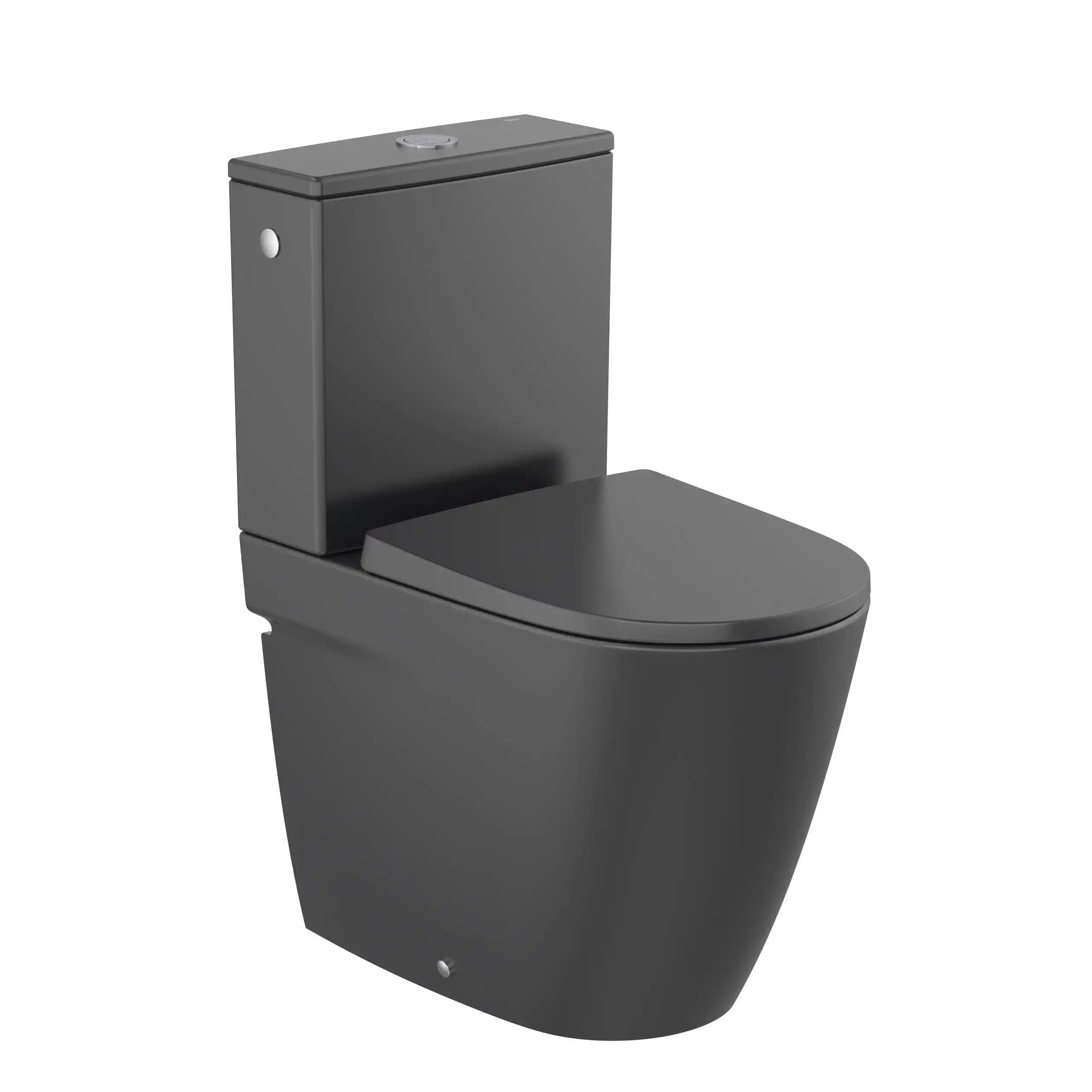 Roca Ona Rimless Low-Tank Toilet | Dual Outlet | Wall-Hung Design | White