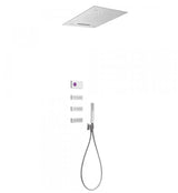 Kit de ducha con soporte para ducha de mano termostático electrónico Shower Technology TRES