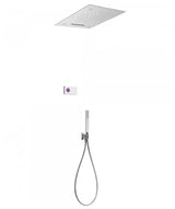 Kit de ducha termostático electrónico con acabado cromado Shower Technology TRES