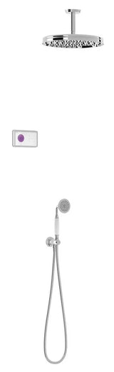 Kit de grifo termostático de dos vías para ducha con instalación empotrada Clasic Tres