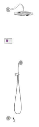 Kit de grifo termostático electrónico empotrado para ducha y bañera Clasic Tres