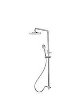 Kit para ducha con antical y brazo telescópico de latón con acabado cromado TRES