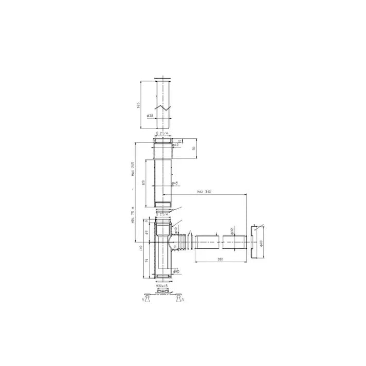ROCA VICTORIA A325394000 Lavabo para instalación a mural de 52 cm fabricado en porcelana de color blanco - MerkiMarket