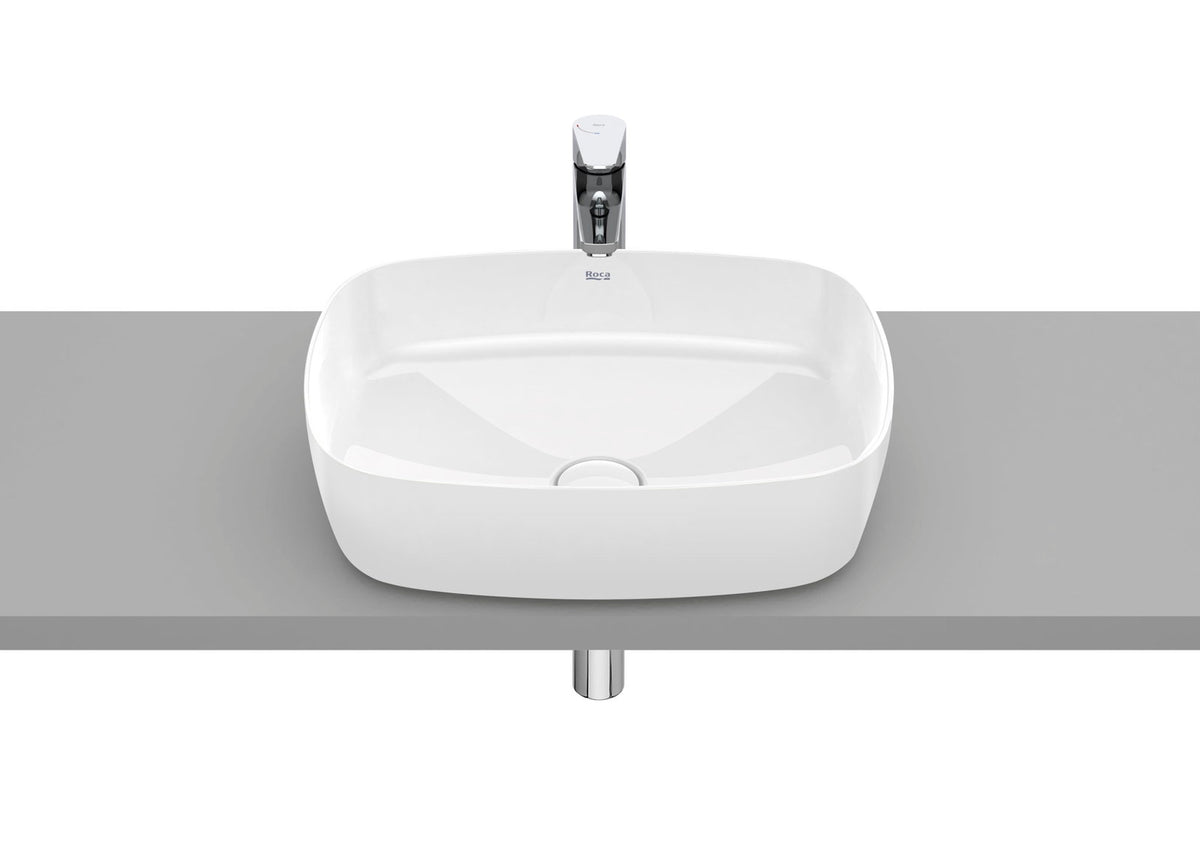 Lavabo Soft de Fineceramic Inspira 50 cm Blanco Roca - Vista 1