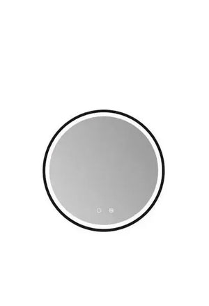 led_imex__espejo_redondo_con_marco_negro_mate_y_luz_frontal_triled_con_doble_sensor_parís_0