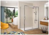 Pare douche d’angle coulissante pour douche en verre trempé Bel la BL607 Kassandra