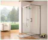 Pare douche dangle composé de 2 fixes et 2 portes coulissantes 300 Kassandra