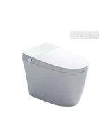 Inodoro japonés inteligente con sensor automático fabricado en cerámica blanca Ovian Plus de Nashi