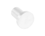 Percha para baño de latón con acabado blanco mate de 3 cm de diámetro Max TRES
