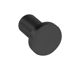 Percha para baño de latón con acabado negro Max TRES