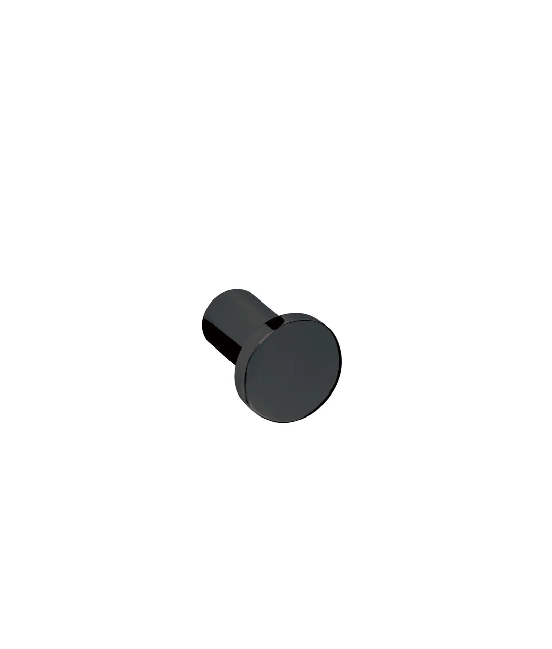 Percha para baño de pared para toallas con acabado negro metalizado Tres 0