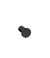 Percha para baño de pared para toallas con acabado negro metalizado Tres