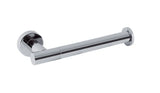 Portarrollos para baño de latón con acabado cromado longitud media Max Exclusive TRES