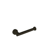 Portarrollos sin tapa de bordes redondos con acabado negro bronce Tres