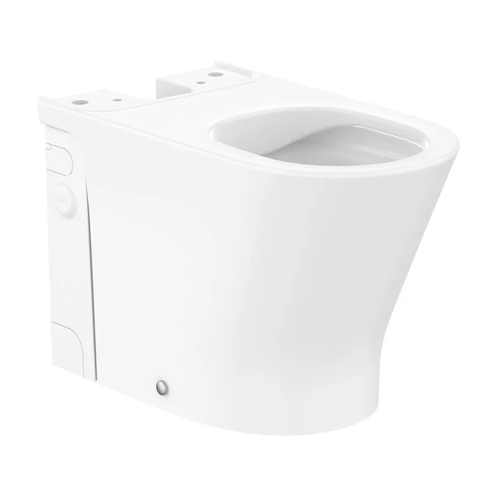 Taza Rimless Adosada a Pared D-trit The Gap Round Blanco Roca - Vista 1