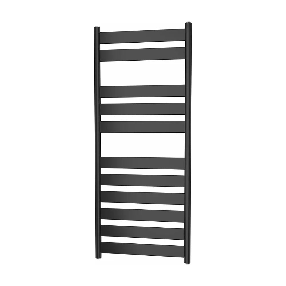 Toallero de Agua Mural Metal 120x50cm Negro Mate Roca - Vista 2