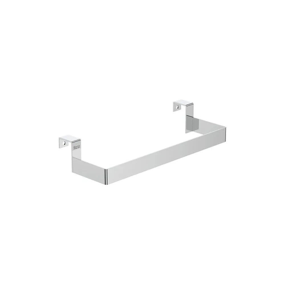 Toallero Lateral Compacto para Mueble Acero Inoxidable Cromado 27.5x10.6x5cm Colección The Gap Roca - Vista 1