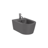 Bidé suspendu rond 37 x 56 x 40 cm sans abattant avec kit de fixation compatible Duplo One Duplo S Inspira Roca
