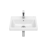 Lavabo mural rectangular porcelana blanco 50x42x17 5 cm Roca