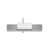 Lavabo Asimétrico de Sobre Encimera Fineceramic Ona 55x34x12cm White Mate Roca