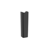 Pedestal for Porcelain Washbasin 19x15x72cm Matte Black Roca