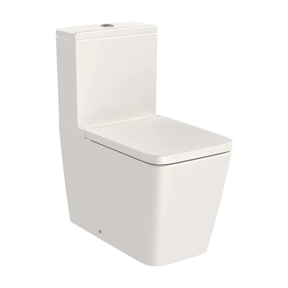 Taza Rimless adosada a pared con salida dual para inodoro tanque bajo 37 kg Roca - Vista 2