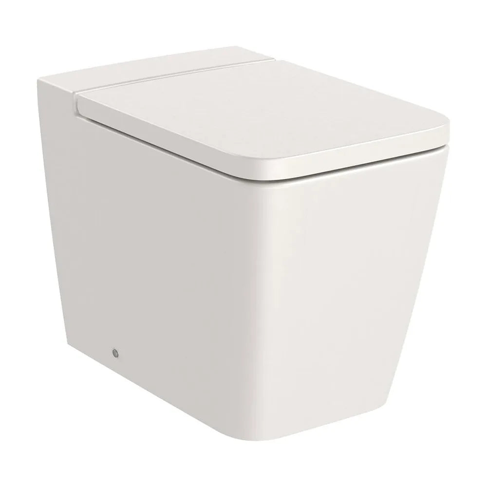 Taza Roca Rimless adosada a pared con salida dual para tanque alto o empotrable 56x36x40 cm Roca - Vista 2