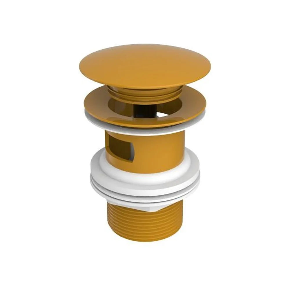 Desagüe universal click-clack con tapón cerámico 65 mm para lavabo y bidé Roca - Vista 1