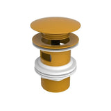 Desagüe universal click-clack con tapón cerámico 65 mm para lavabo y bidé Roca