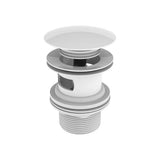 Universal Click-Clack Waste for Washbasin and Bidet Ceramic Plug 65mm Roca