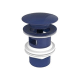 Desagüe universal click-clack con tapón cerámico 65 mm para lavabo y bidé Roca