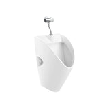 Urinario Chic con Fluxor Fluent para Espacios Públicos Blanco Roca