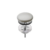 Bonde pour lavabo et bidet 1 1 4 avec bouchon fixe en porcelaine Ø72 mm évacuation fiable et durable Roca