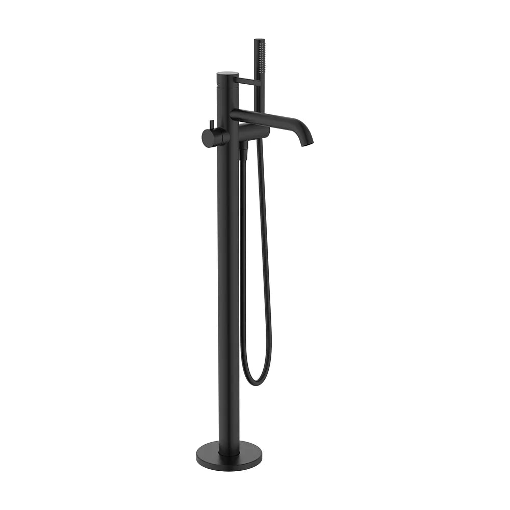 Mezclador monomando de pie para bañera con ducha de mano flexible 150 cm Roca - Vista 2