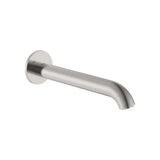 Caño de pared para bañera acero inoxidable 13 2x9 3 cm Roca