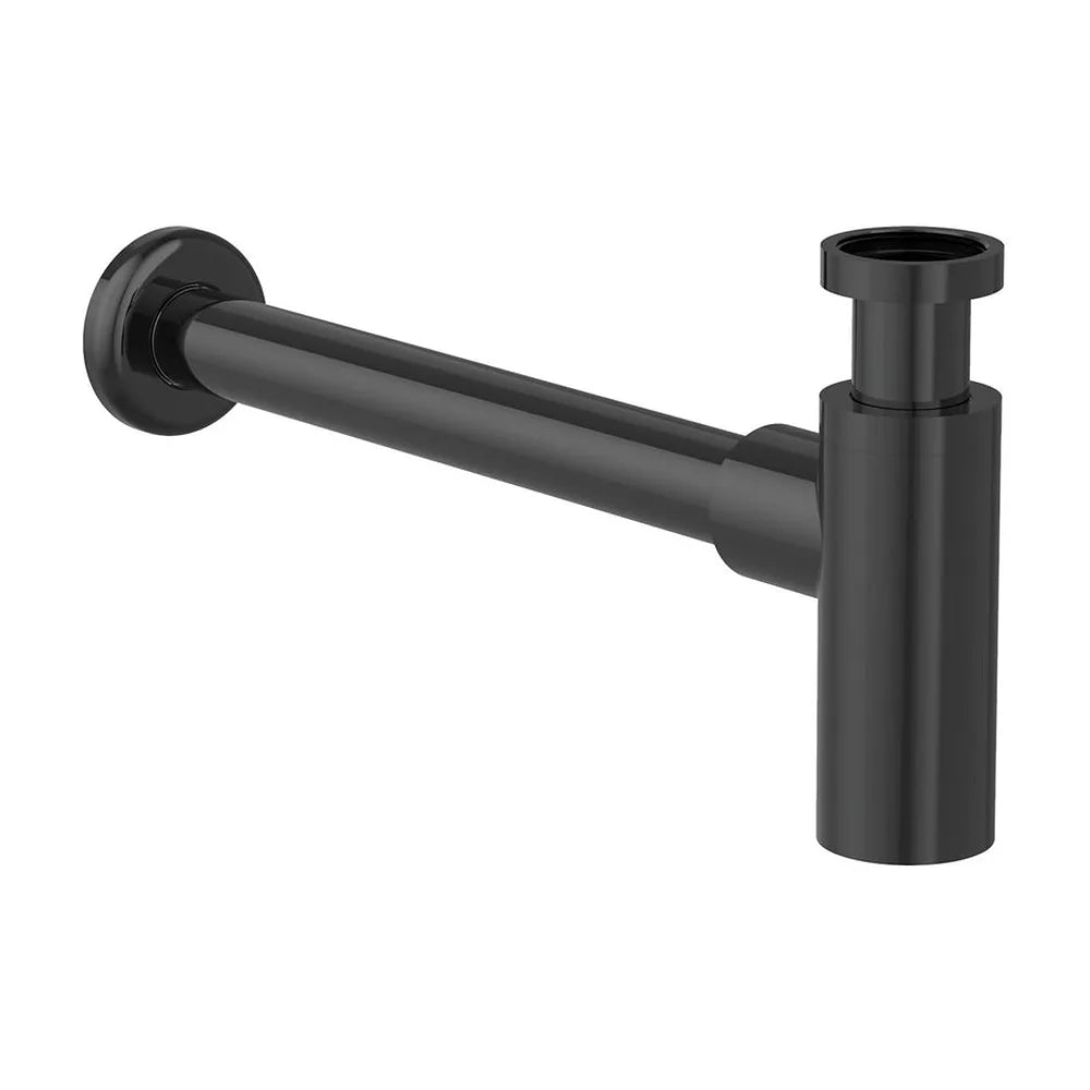 Sifón mural cilíndrico 1 1/4 para lavabo tubo 30 cm Basic Roca - Vista 2