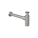 Siphon mural cylindrique 1¼ pouces pour lavabo et bidet tube 300 mm design Basic Roca
