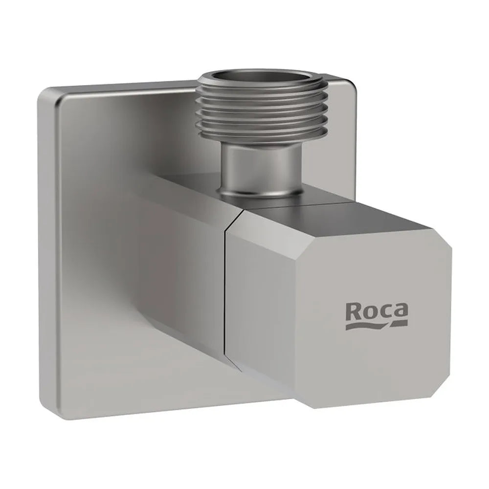 Llave de Corte Mural 1 8 con Válvula Cerámica para Ducha Fregadero Inodoro Aqua 2x3 cm Roca - Vista 2
